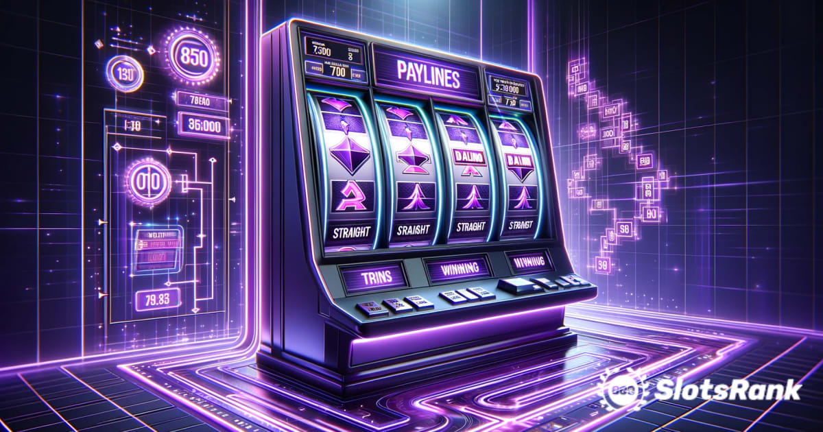 What are Online Slot Paylines: A Beginners Guide